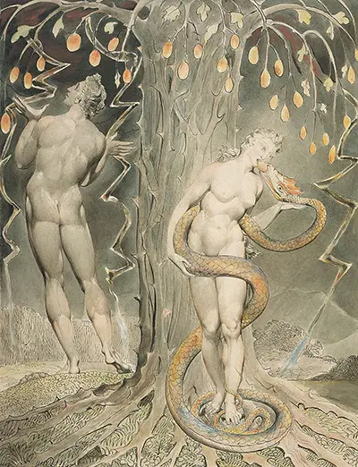 The Temptation and Fall of Eve William Blake
